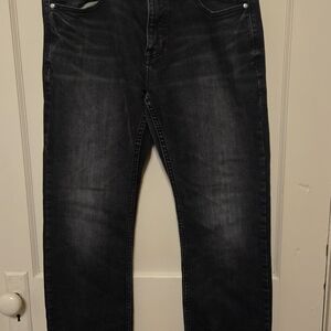 Men's Slim Fit Jeans in Charcoal